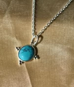 925 silver turquoise pendant