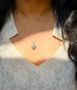 925 silver labradorite pendant
