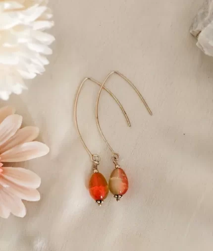 Dual Tone Jade Drops