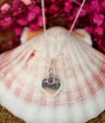 925 silver amethyst pendant