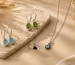 Gemstone jewellery in 925 silver