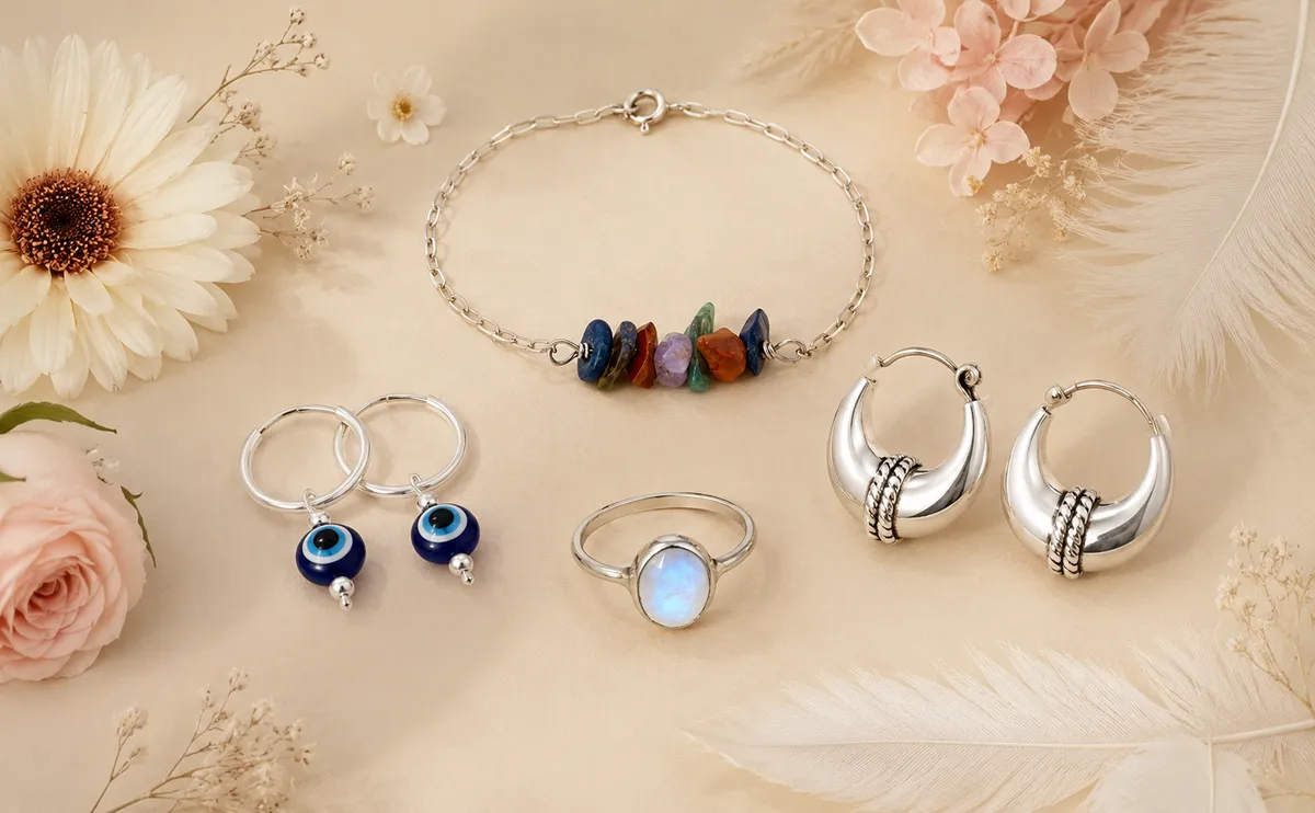 925 silver jewellery for college